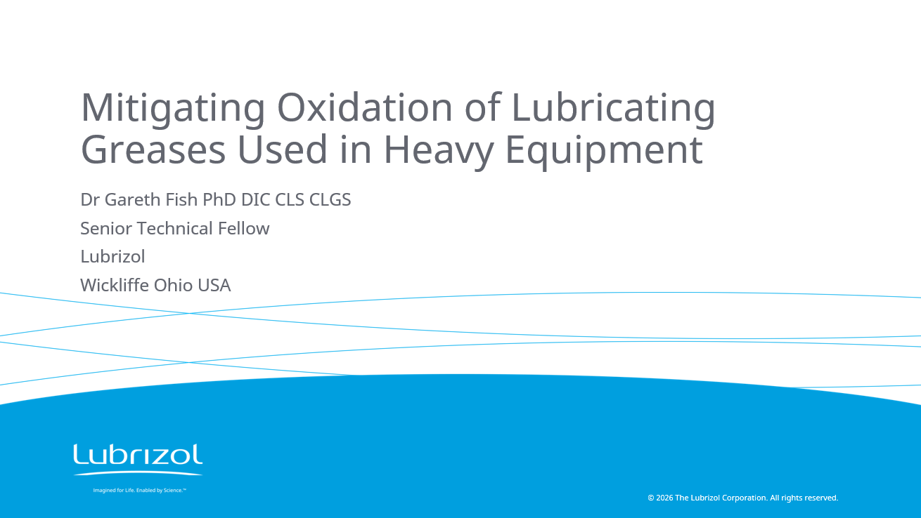 Mitigating Oxidation and Varnishing in Turbines and Heavy Equipment