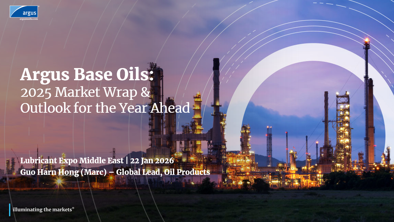 Macro Overview of Middle Eastern Market Drivers of Base Oils and Additives